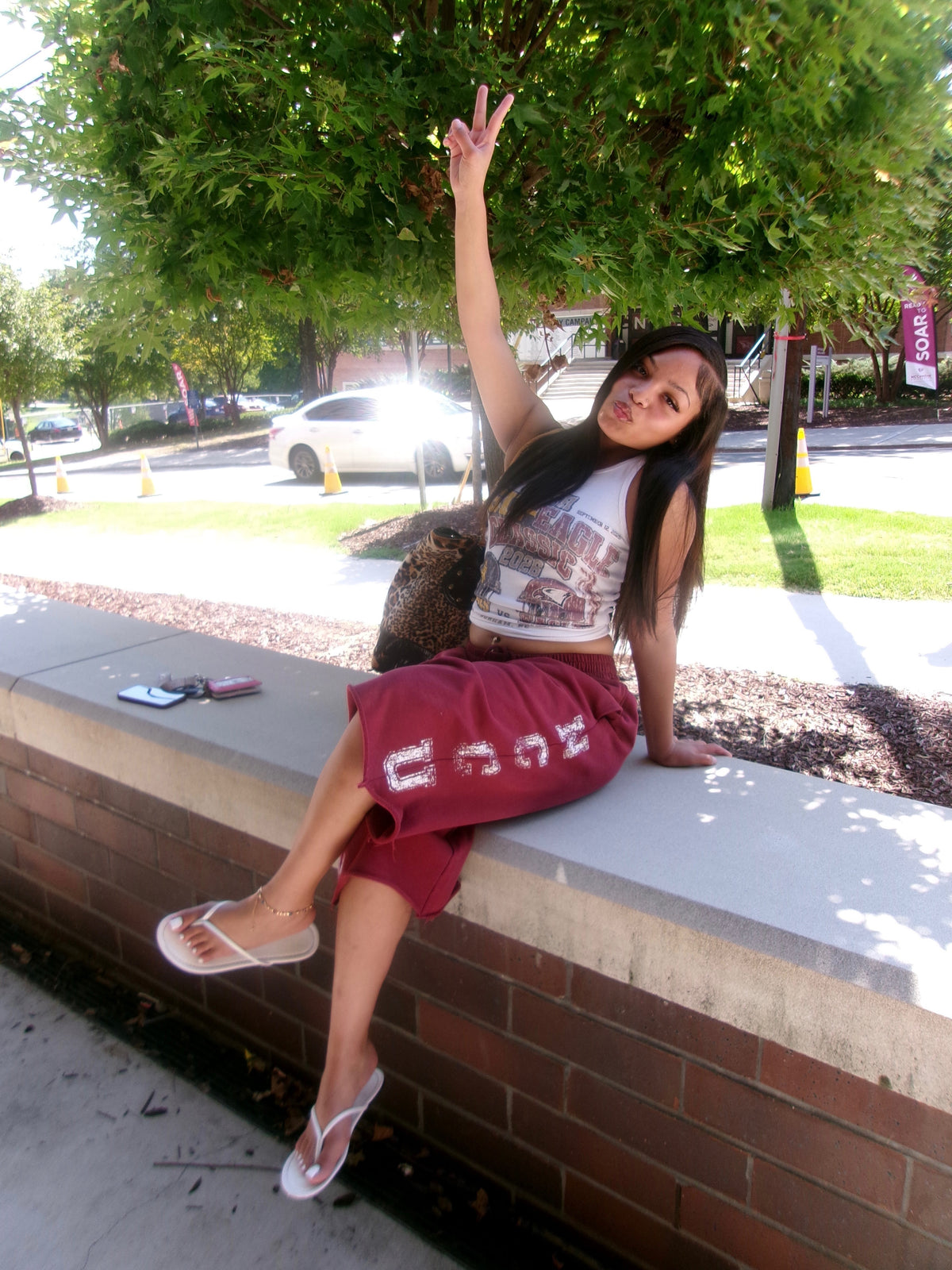 NCCU Vintage 3/4 Shorts