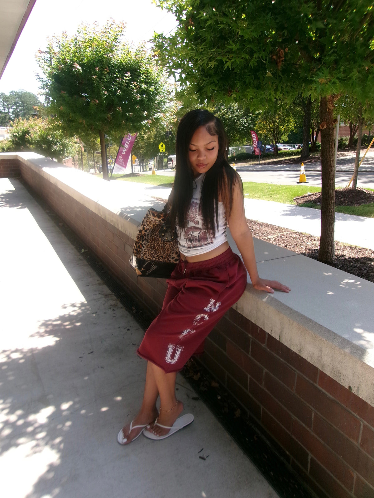 NCCU Vintage 3/4 Shorts